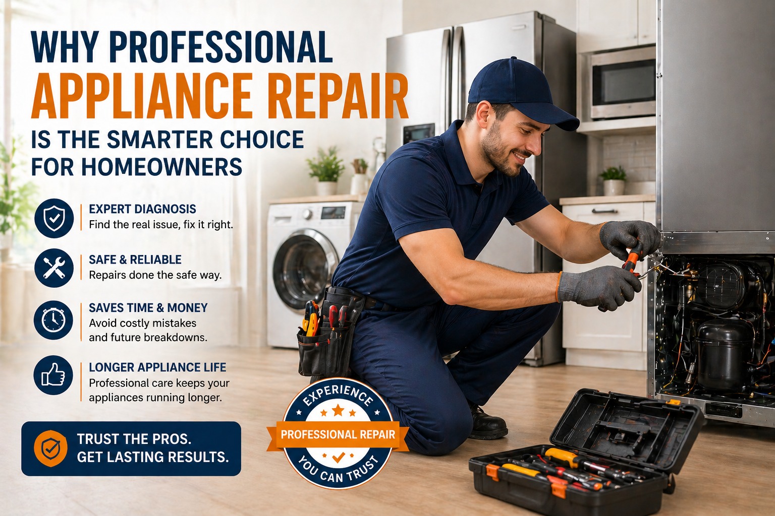 You are currently viewing Why Professional Appliance Repair Is the Smarter Choice for Homeowners