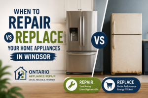 Read more about the article When to Repair vs Replace Your Home Appliances in Windsor
