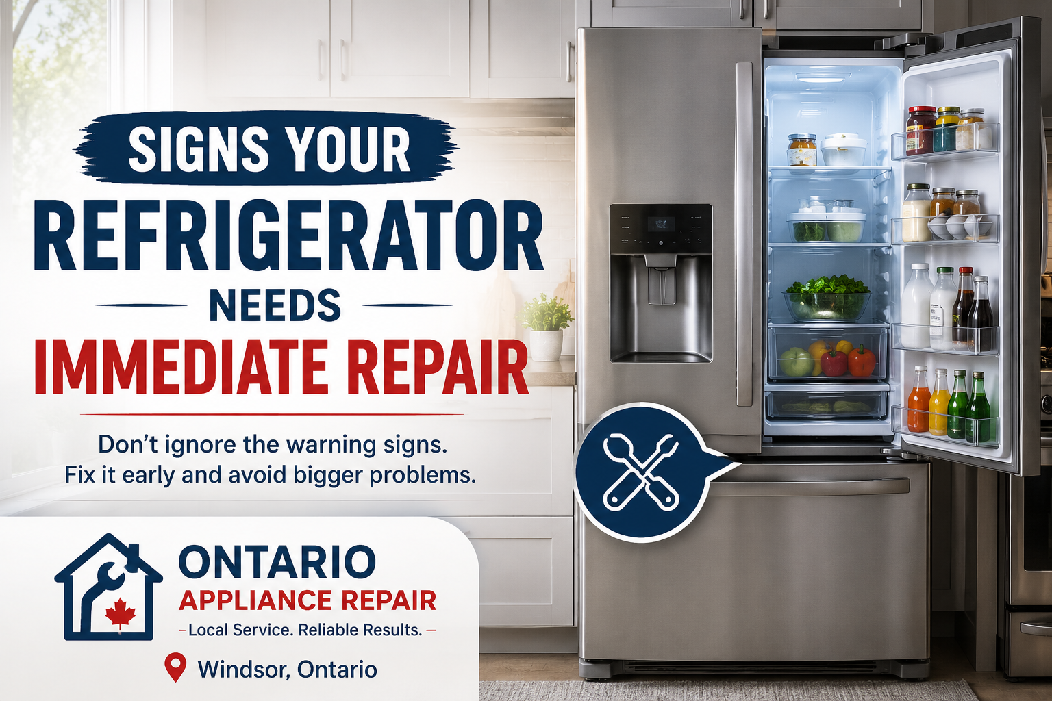 You are currently viewing Signs Your Refrigerator Needs Immediate Repair